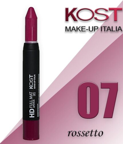Hd full mat lipstick kost 07