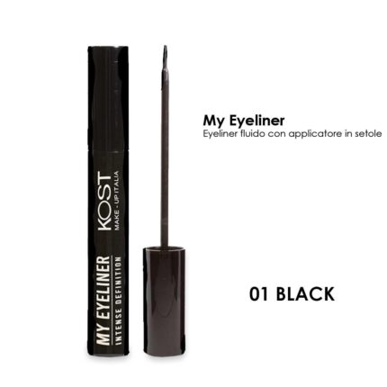 Eyeliner intense definition kost 01 black